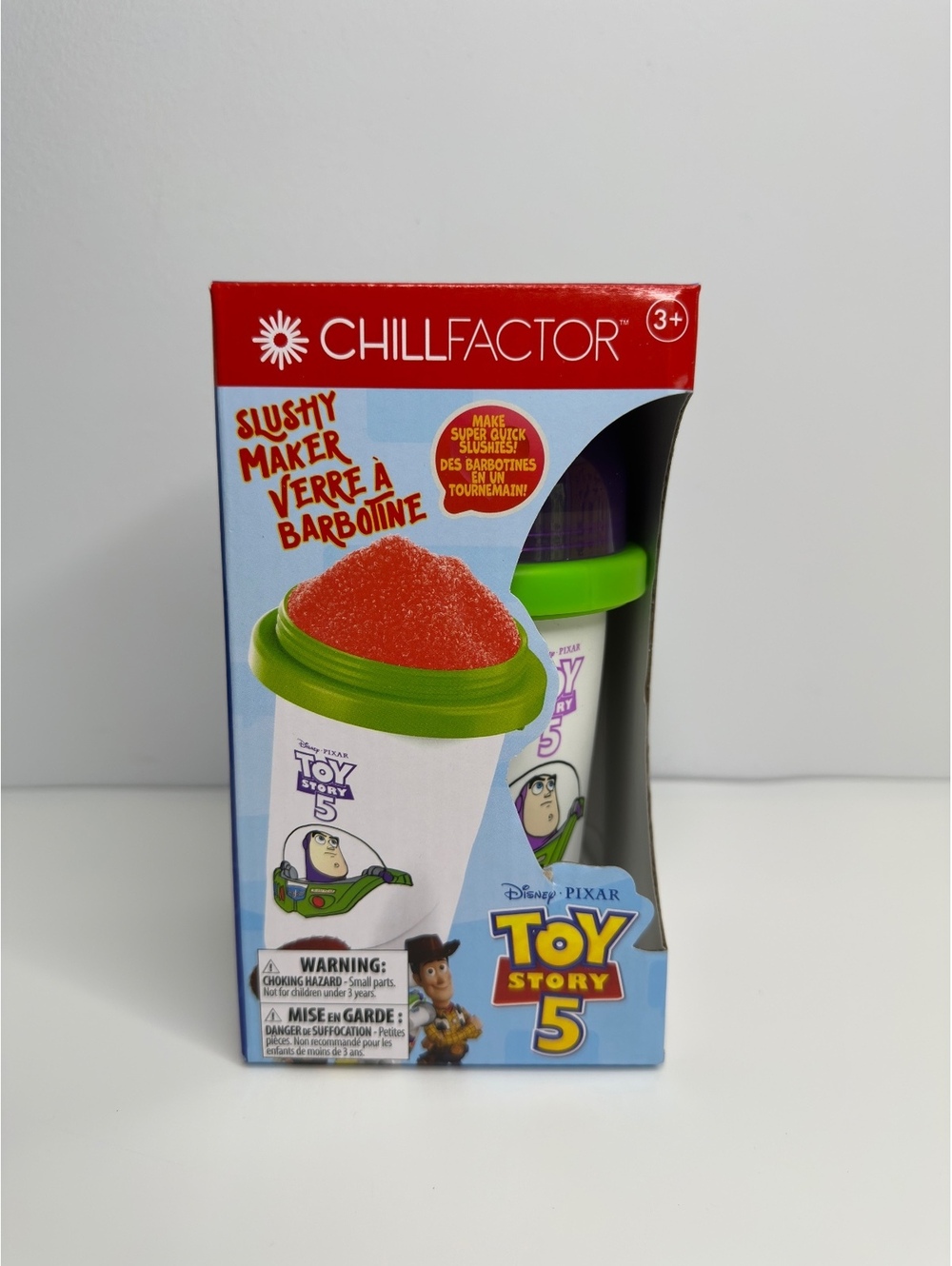 ChillFactor Disney Pixar Toy Story 5 Buzz Lightyear Slushy Maker Cup